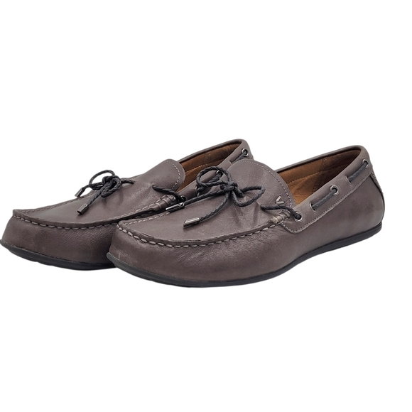 Vionic Luca Mocassin Loafer Men Size 9 Brown Moc Toe Leather Driving Shoes main image 9